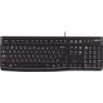 Logitech K120 keyboard USB Black