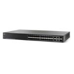 Cisco Small Business SG350-28SFP Managed L2/L3 Gigabit Ethernet (10/100/1000) 1U Black