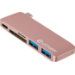 eSTUFF ES84121-ROSE laptop dock/port replicator USB 3.2 Gen 2 (3.1 Gen 2) Type-C Rose gold