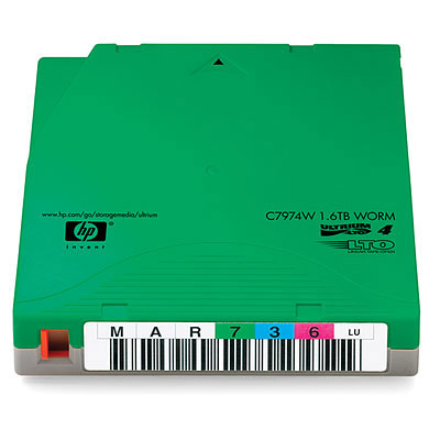 Hewlett Packard Enterprise LTO-4 Ultrium 1.6TB RFID RW Blank Data Tape