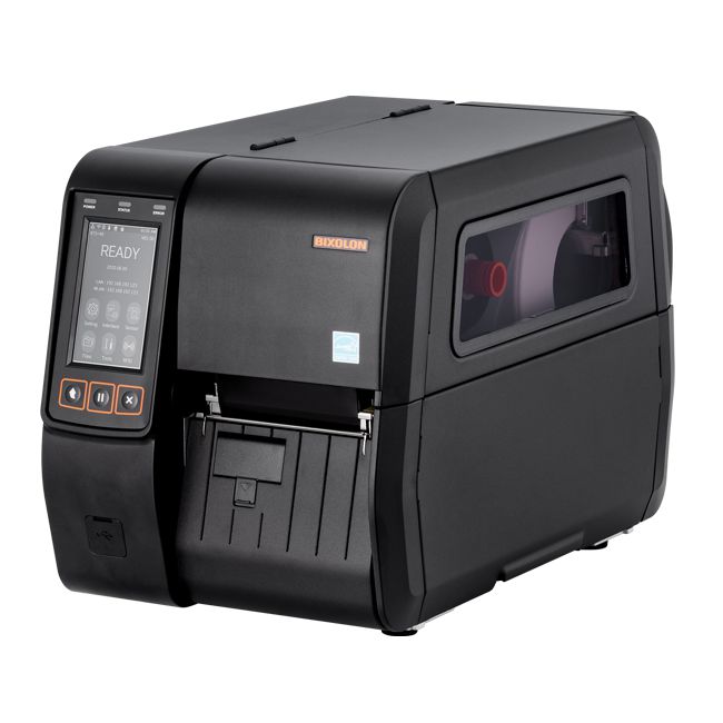 Bixolon XT5-43. 12 dots/mm (300 dpi). peeler. rewind. disp. (colour).