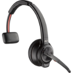 HP Poly Savi 8210 Office - Savi 8200 series - headset - on-ear - DECT / Bluetooth - wireless - black - Zoom Certified