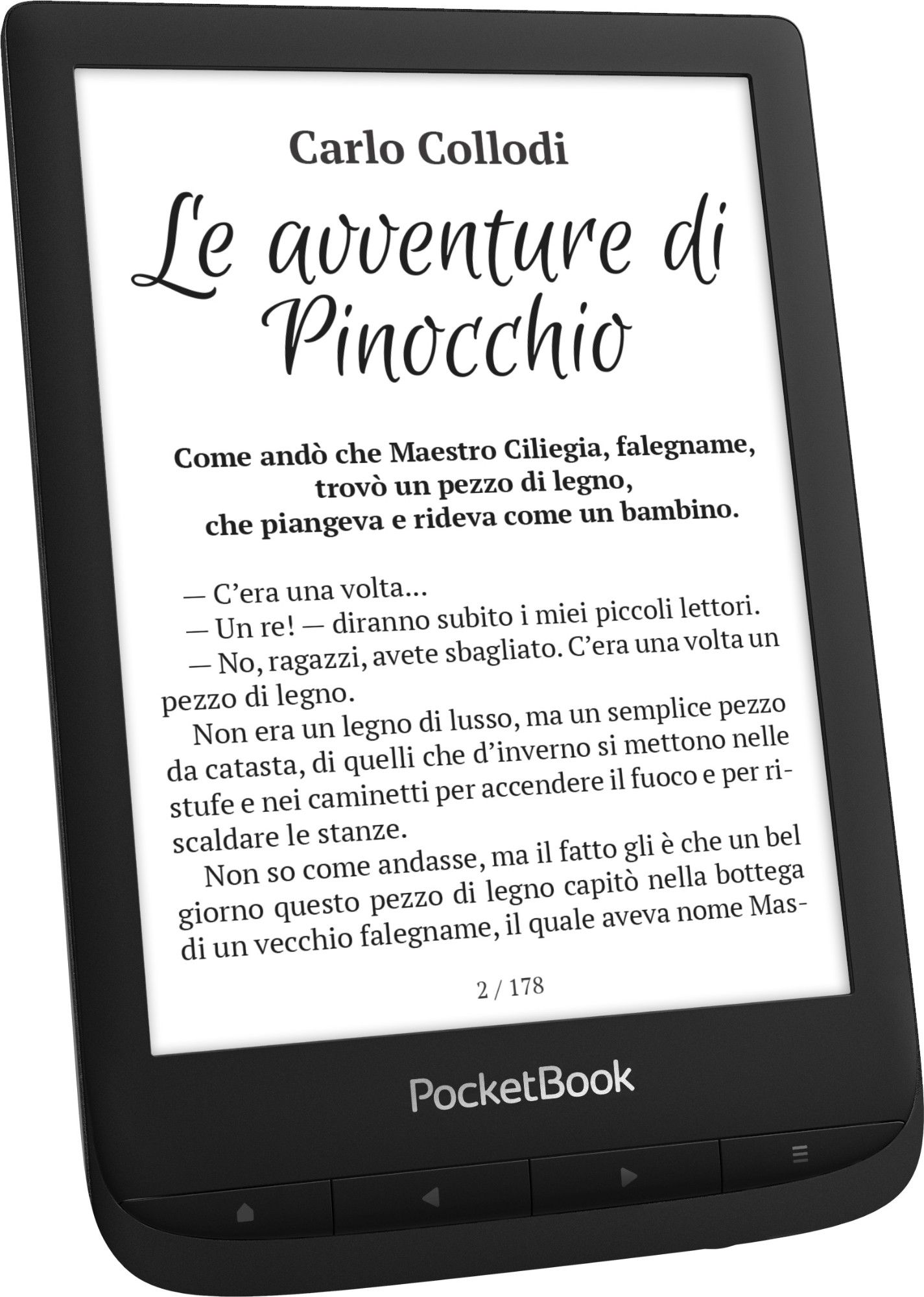 PocketBook Touch Lux 5 e-bokläsare Pekskärm 8 GB Wi-Fi Svart