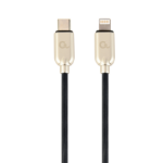 Gembird CC-USB2PD18-CM8PM-1M lightning cable Black