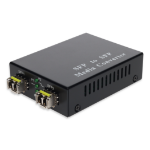 AddOn Networks ADD-GMC-SMSM-6LC network media converter 1000 Mbit/s 1550 nm Black