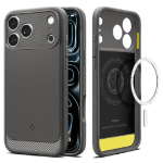 Spigen Rugged Armor (MagFit) mobiele telefoon behuizingen 17,5 cm (6.9") Hoes Grijs