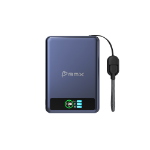 BMX - Better Mobile Xperience SolidSafe™ 10K Solid-State Magnetic Power Bank- Blue