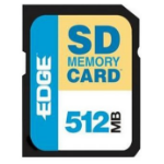 Edge PE189419 memory card 0.512 GB SD