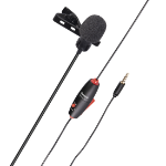 Hama Smart Black Clip-on microphone