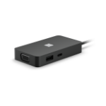 Microsoft USB-C Travel Hub USB 3.2 Gen 2 (3.1 Gen 2) Type-C Black