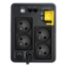 APC Back-UPS, 950VA, Tower, 230V, 4x CEE 7/5 French Schuko outlets, AVR