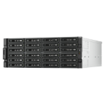 QNAP TL-R2400PES-RP storage drive enclosure HDD/SSD enclosure Black, Grey 2.5/3.5"