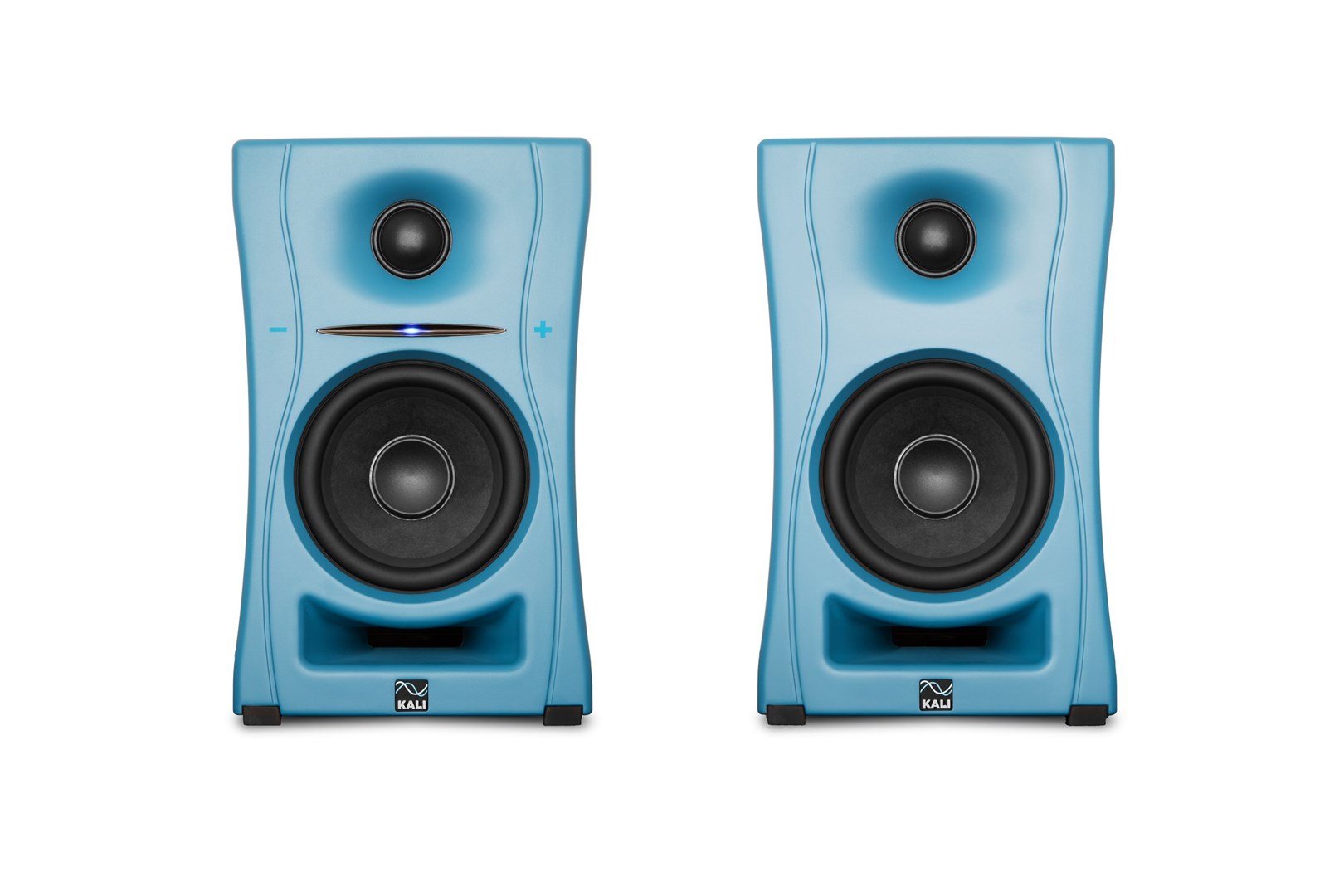 KLD Kali Audio LP-UNF-B - a pair of Bluetooth monitor speakers (blue)