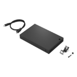 Lenovo 4XH1T17981 interface hub USB 3.2 Gen 1 (3.1 Gen 1) Type-C 5000 Mbit/s Black