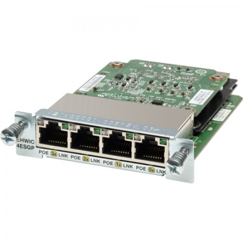 Cisco EHWIC-4ESG networking card Ethernet 1000 Mbit/s Internal