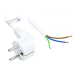 Alcasa P0185-W015 electriciteitssnoer Wit 1,5 m Netstekker type E+F