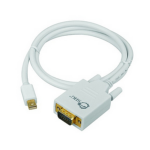 Siig 3ft. MiniDisplayPort - VGA 35.8" (0.91 m) VGA (D-Sub) White