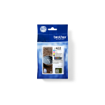 Brother LC-422VALDR Ink cartridge multi pack Bk,C,M,Y Blister, 4x550 pages Pack=4 for Brother MFC-J 5340