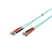 Digitus Fiber Optic Multimode Patch Cord, OM 3, ST / ST