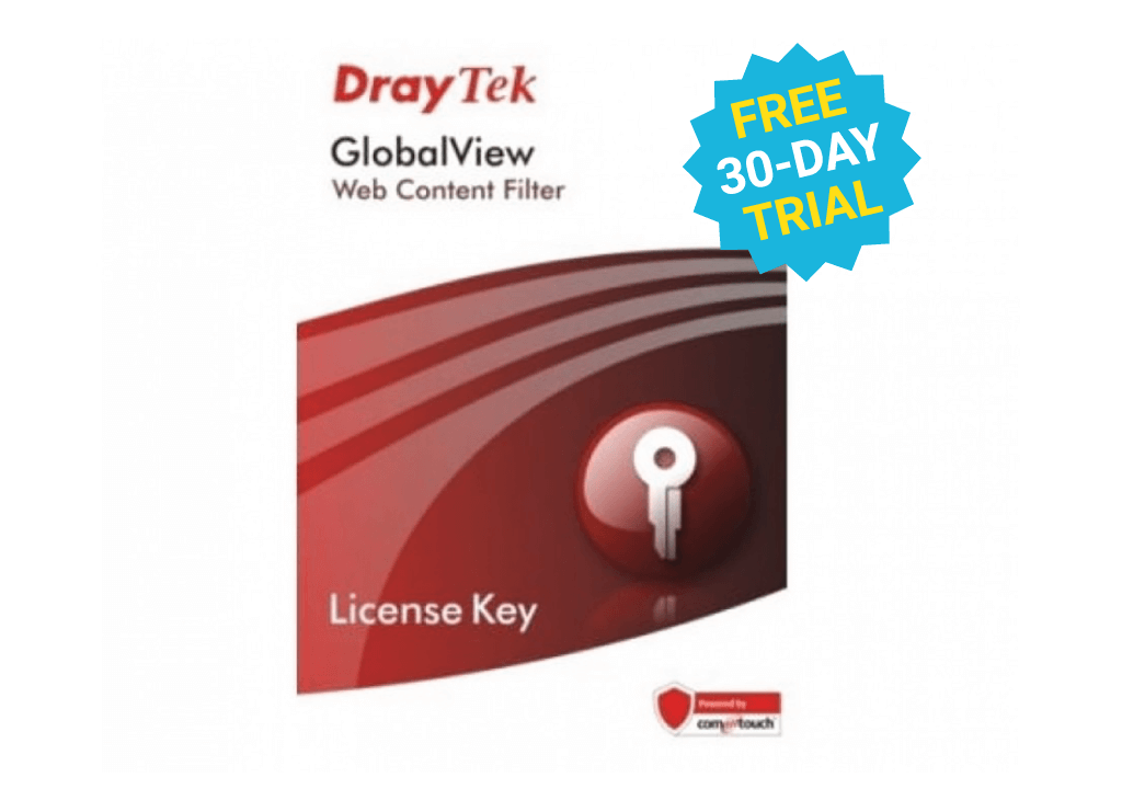 Draytek Web Content Filter PK 1 Year Suits Vigor2820 / IPPBX2820 / BX 2000 / 2830 / 2832 / 2850 / 2860 / 292