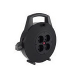 Bachmann 393.002 power extension 10 m 4 AC outlet(s) Indoor Black