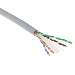 ACT CAT6 U/UTP massief twisted pair kabel, PVC, AWG 24, CPR: B2ca, 305 m