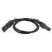 QNAP CAB-SAS30M-8644-8088 Serial Attached SCSI (SAS) cable 39.4" (1 m) Black, Metallic