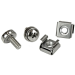 StarTech.com M5 Rack Screws and M5 Cage Nuts - 20 Pack