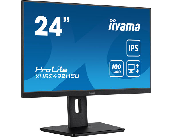 Image of iiyama XUB2492HSU-B6 computer monitor 60.5 cm (23.8") 1920 x 1080...