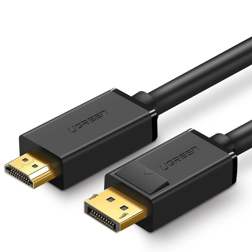 EU Product - unidirectional DisplayPort to HDMI Cable 4K 30Hz, 32AWG, 1.5m - Black thumbnail