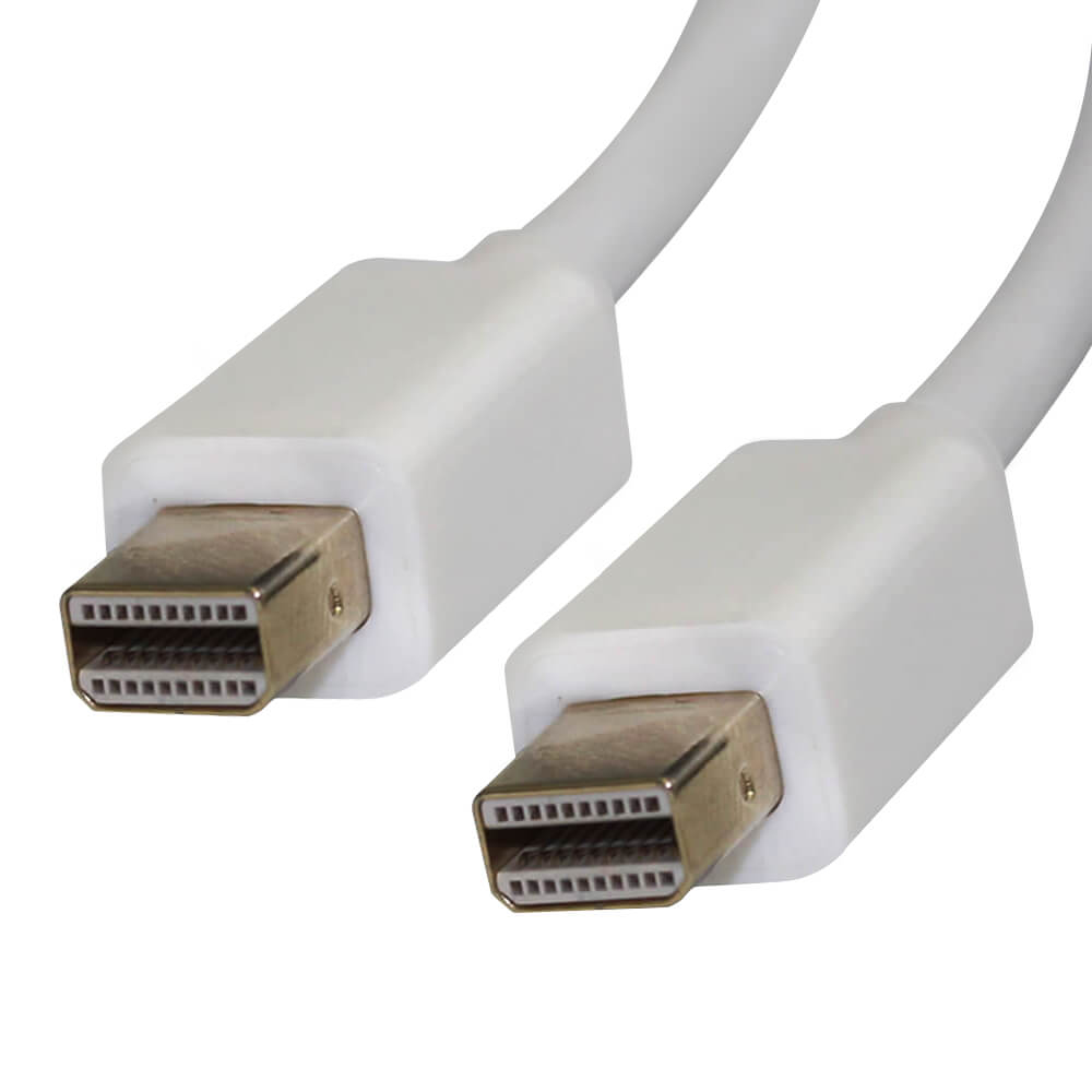 Videk Mini DisplayPort Plug to Mini DisplayPort Plug Cable 2Mtr