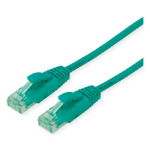 ROLINE Recycled Material 21.45.3137 networking cable Green 10 m Cat6a U/UTP (UTP)