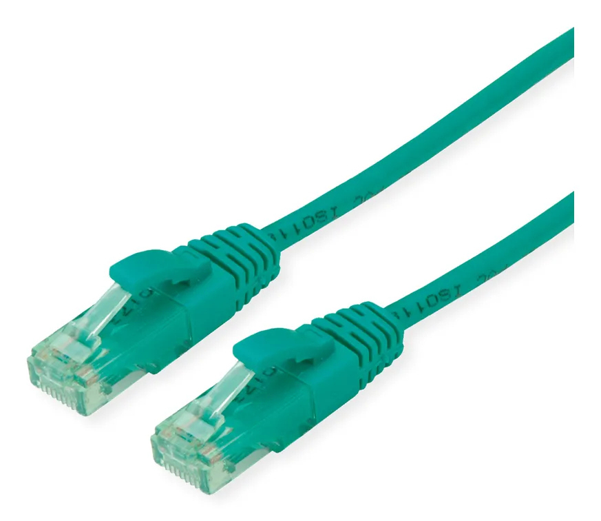 ROLINE Recycled Material 21.45.3132 networking cable Green 2 m Cat6a U