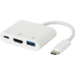 eSTUFF USB-C AV Multiport Adapter USB 3.2 Gen 1 (3.1 Gen 1) Type-C 5000 Mbit/s White