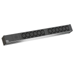 Bachmann 800.2284 power distribution unit (PDU) 12 AC outlet(s) 1U Black