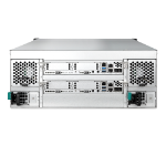 QSAN 4U Dual Ctrl SAN System Intel Xeon D-1527 Quad Core 24 Bay 4-ported 10GbE BASE-T iSCSI with Redundant power supply 4 slots for optional host cards