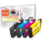 Peach PI200-868 ink cartridge 4 pc(s) Compatible Standard Yield Black, Cyan, Magenta, Yellow