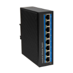 LogiLink 8 PORT INDUSTRIAL GIGABIT ETHERNET SWITCH - DIN MOUNTED