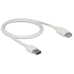 DeLOCK 85199 USB-kabel USB 2.0 1 m USB A Wit
