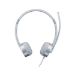 Lenovo 100 Stereo Analogue Headset Casque Bureau/Centre d'appels Argent
