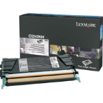 Lexmark C5242KH Toner-kit black, 8K pages/5% for Lexmark C 524/534