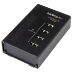 StarTech.com ST4CU424 mobile device charger MP3, MP4, Smartphone, Telephone Black AC Indoor