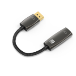 4XEM 4XAP051A cable gender changer DisplayPort HDMI Black, Gray