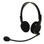 Andrea Communications ANC-750 Headset Wired Head-band Office/Call center Black