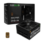 GAMEMAX 750W RPG Rampage Fully Modular PSU 80+ Bronze Flat Black Cables Power Lead Not Included