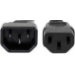 eNet Components C13/C14, 2 ft Black 24" (0.61 m) C13 coupler C14 coupler