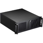 Codegen V2 500mm 4U Rackmount Server Case, ATX, 9 x 3.5" HDDs, 3 x 2.5" SDDs/HDDs, 1 x 120mm Fan Included | Black