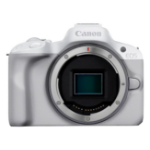Canon EOS R50 Mirrorless Camera with 18-45mm Lens MILC 24.2 MP CMOS 6000 x 4000 pixels White