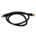Monoprice 3030 coaxial cable 35.8" (0.91 m) F Black