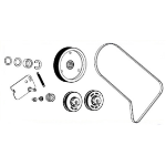 Zebra P1083347-019 printer/scanner spare part Gear kit 1 pc(s)